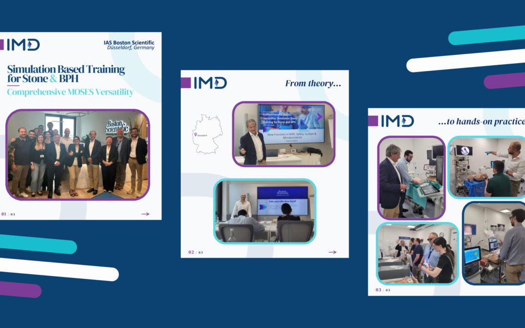 Formazione avanzata in laser urologia: IMD all’Institute for Advancing Science di Düsseldorf